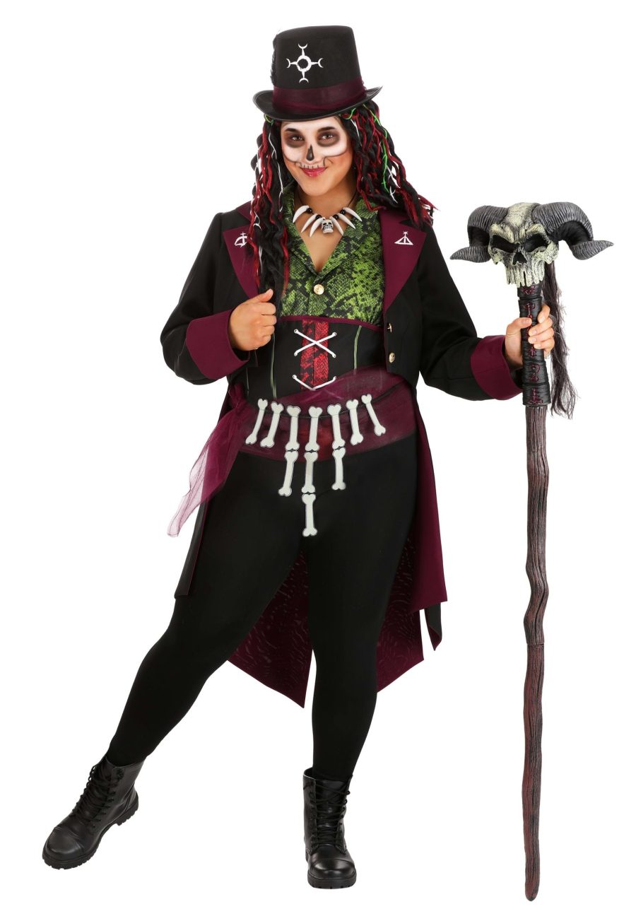 Plus Size Voodoo Queen Costume for Women