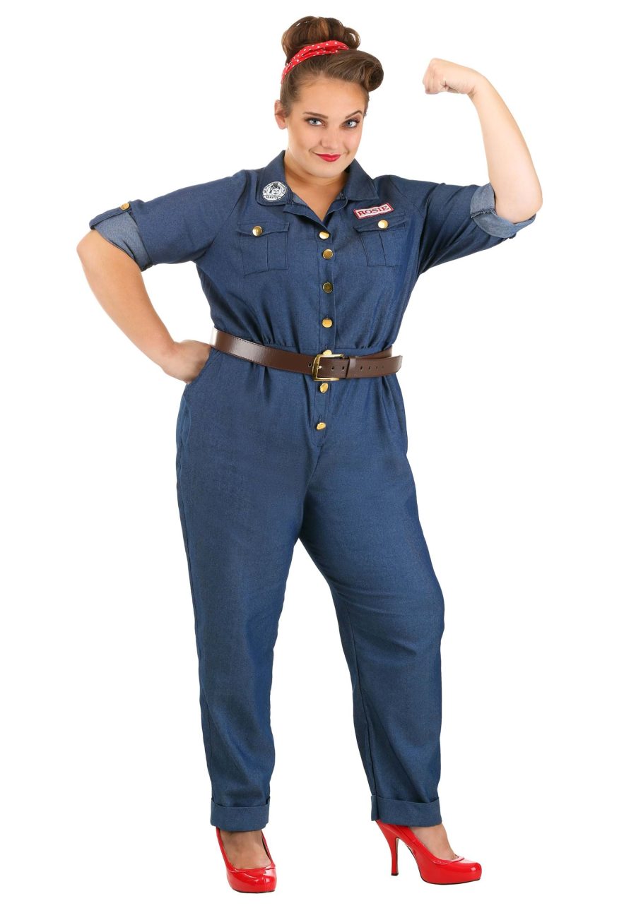 Plus Size WWII Icon Women's Costume