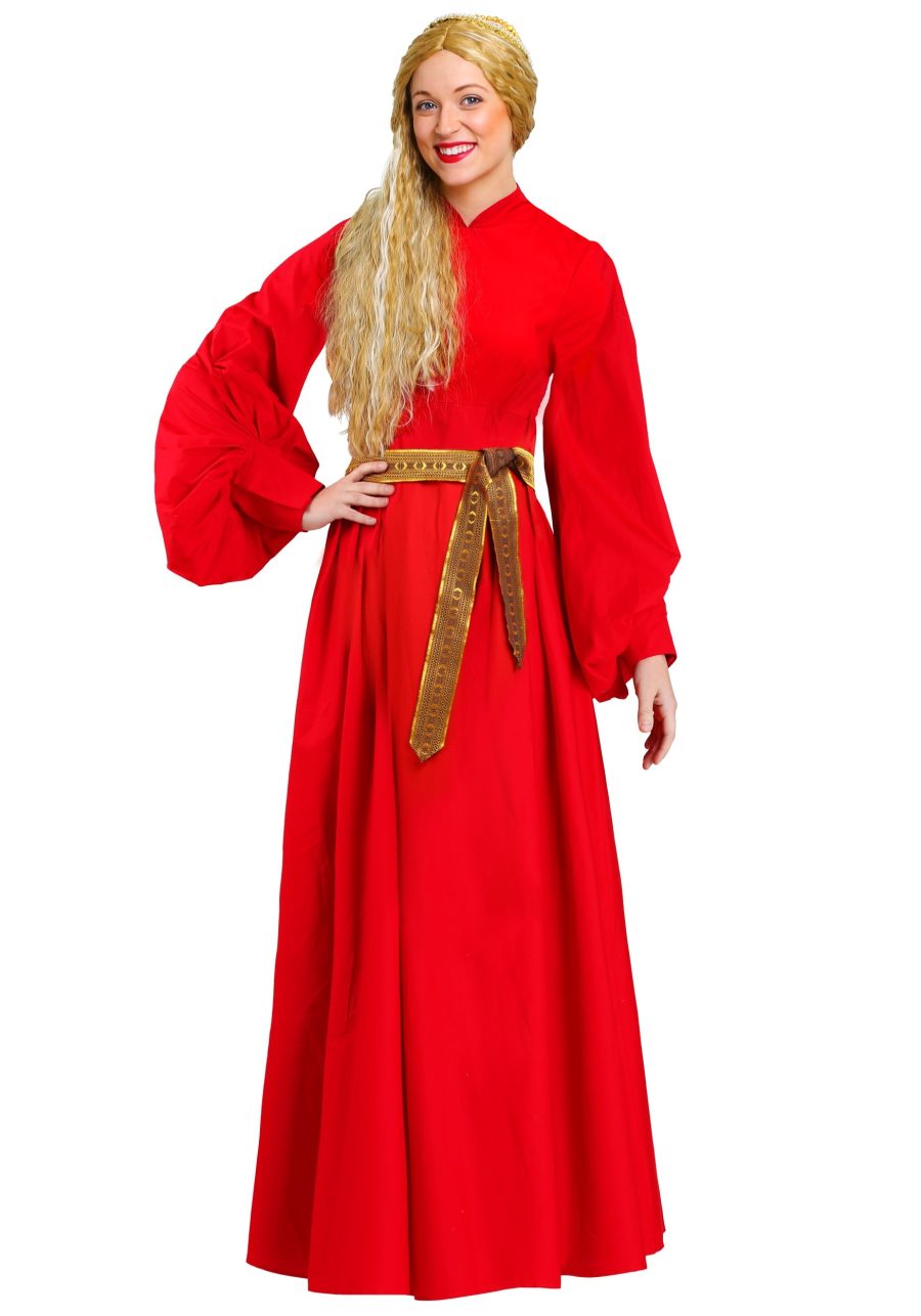 Plus Size Women's Buttercup Peasant Costume Dress