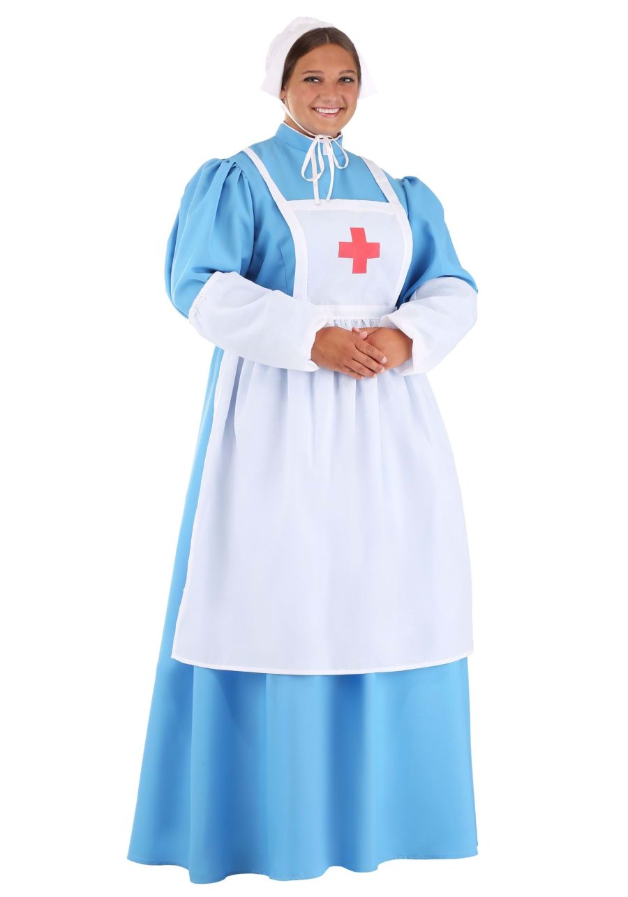 Plus Size Women's Clara Barton Costume