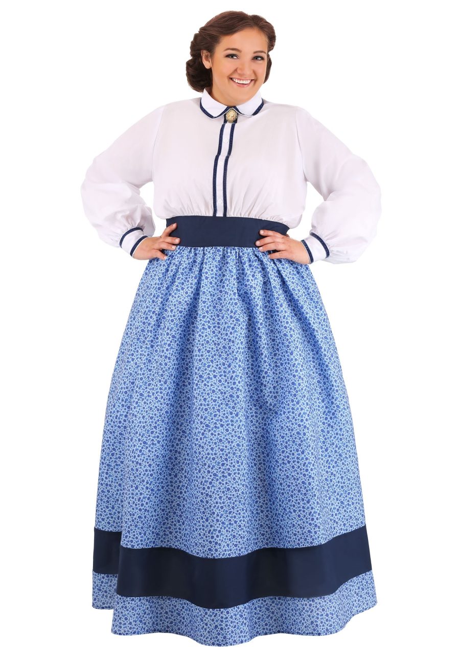 Plus Size Women's Prairie Dress Costume