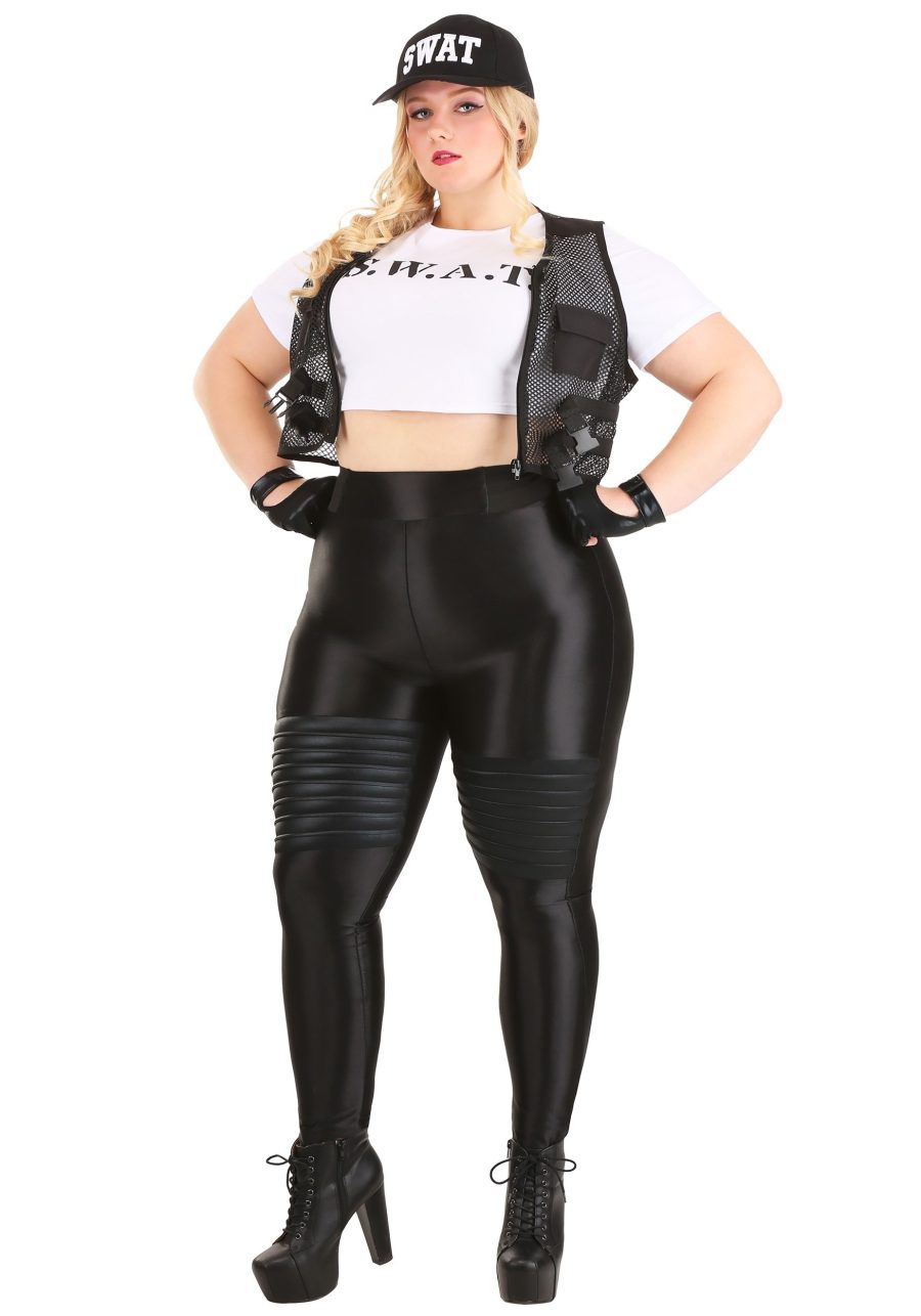 Plus Size Women's SWAT Officer Costume