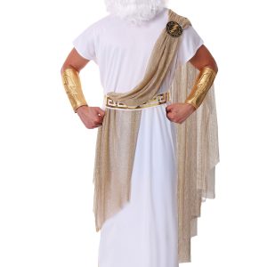 Plus Size Zeus Costume for Men