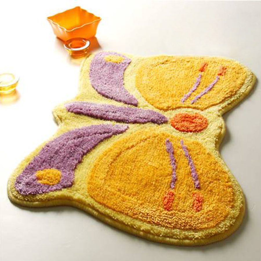 [Positive Butterfly]Special Home Rugs (18.5 by 24.8 inches)