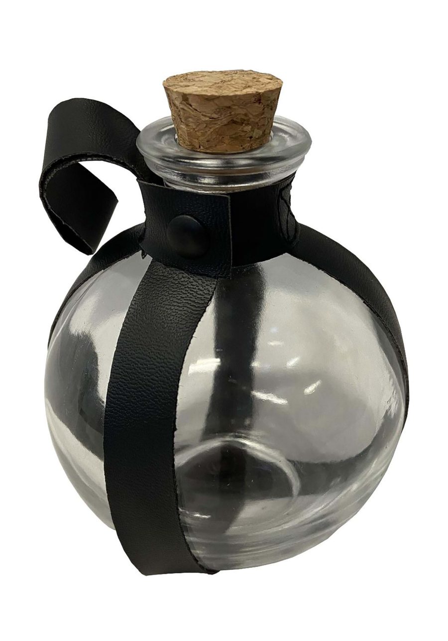 Potion Bottle Prop with Black Straps