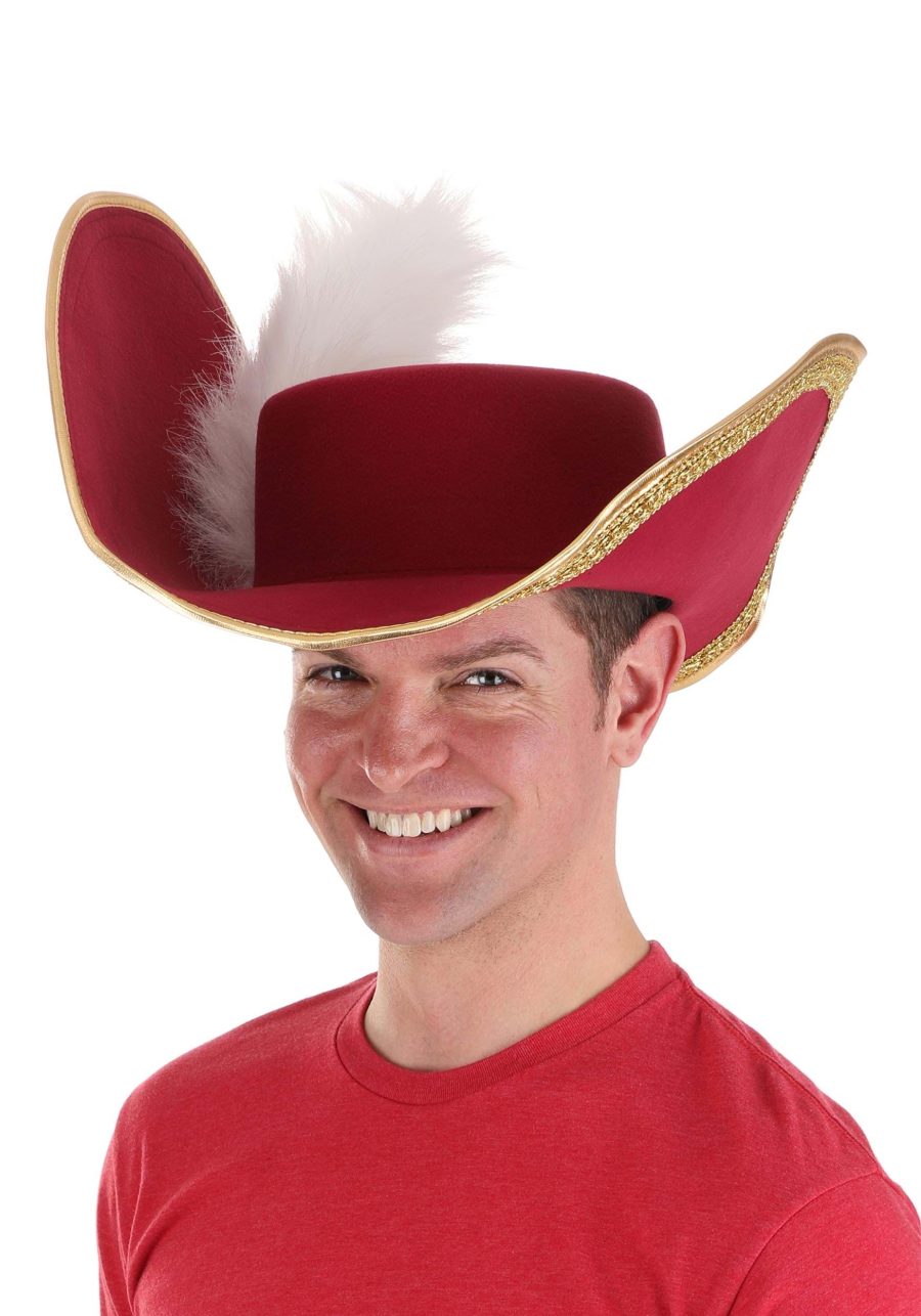 Premium Captain Hook Costume Hat