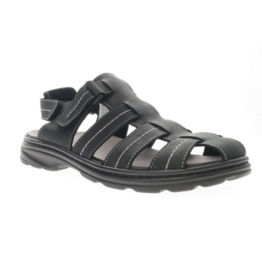 Propet Hunter MSO043L Men's Sandal - Casual Sandal - Removable Footbed - Extra Wide