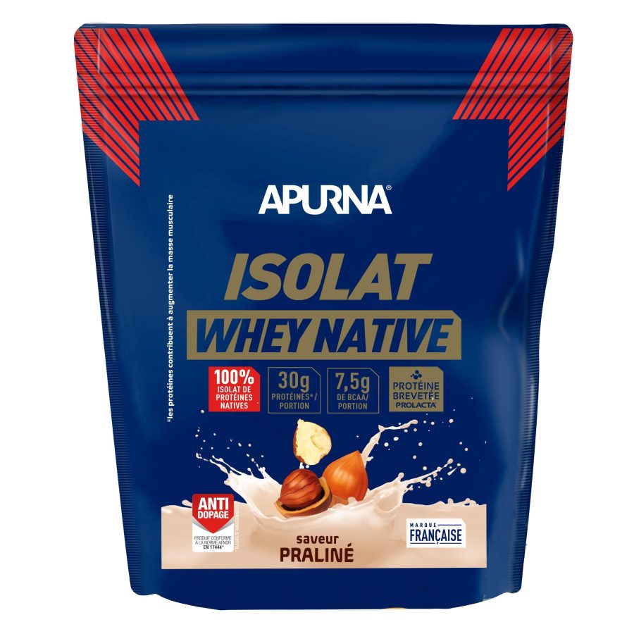 Protein nutrition praline flavor Apurna Isolat Native