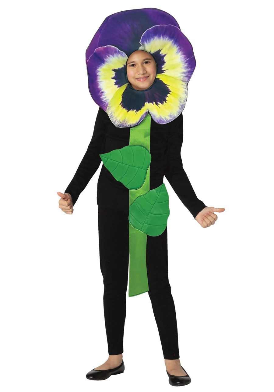 Purple Pansy Adult Costume