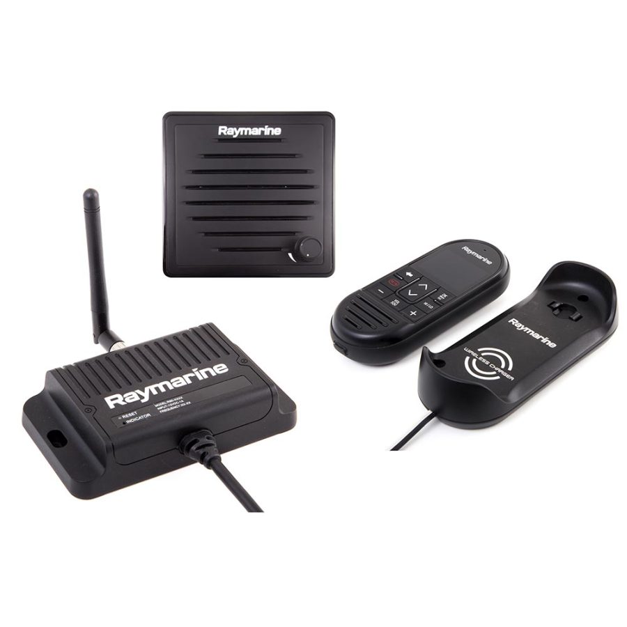 RAYMARINE T70433 RAY90 WIRELESS SECOND STATION KIT WITH PASSIVE SPEAKER, WIRELESS HANDSET & WIRELESS HUB