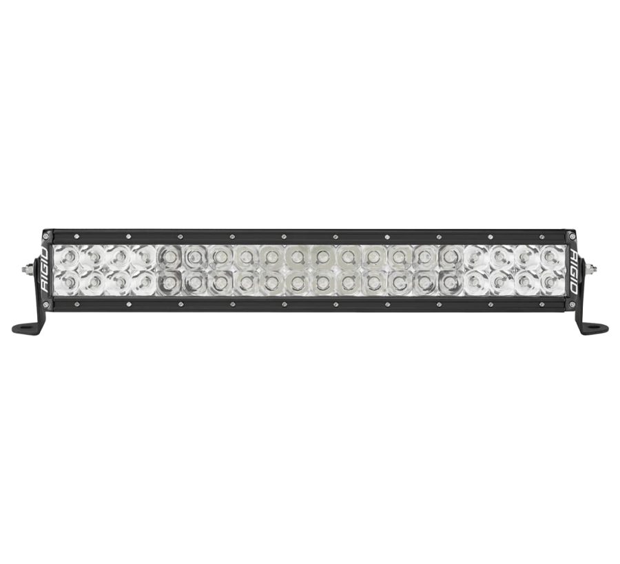 RIGID 120313 E-Series PRO LED Light, Spot/Flood Optic Combo, 20 Inch, Black Housing, Driving Lights, LED Lights, Off Roading Driving Lights, Fits Trucks, UTV, ATV, Pickup Truck & SUV