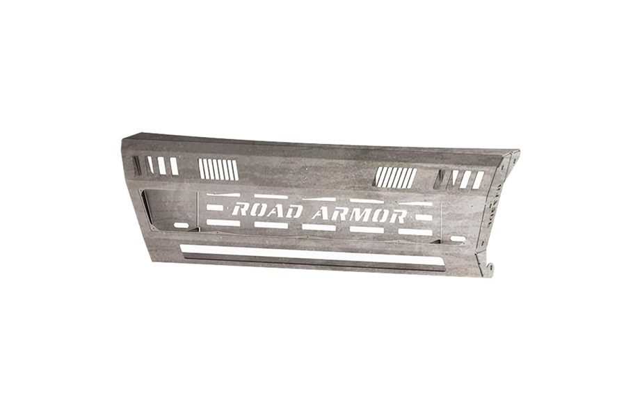 ROAD ARMOR 2152DFA Identity Front Bumper Components; Center Section Smooth; Standard; Raw Steel