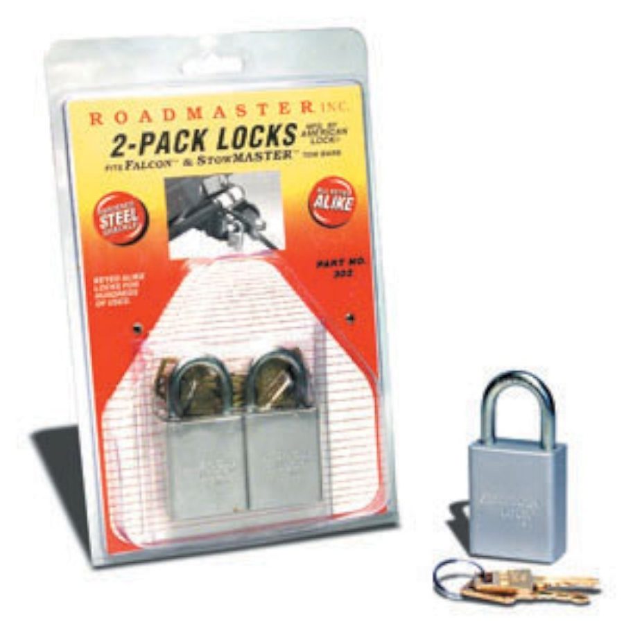 ROADMASTER 302 Quick Disconnect Padlock (Pack of 2)