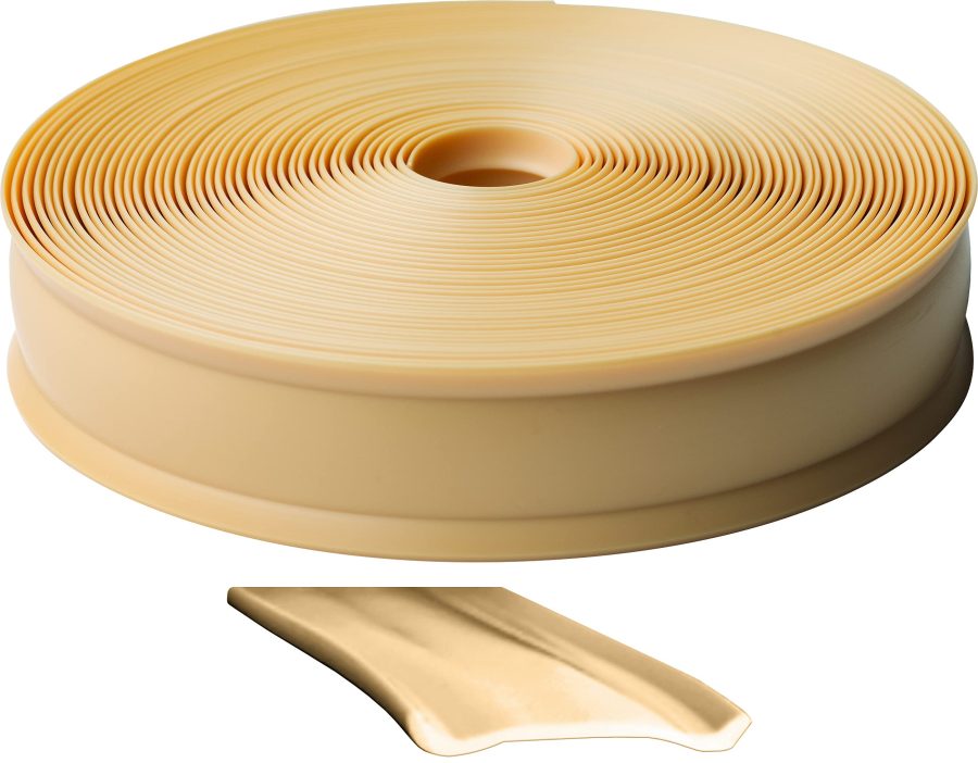 RV DESIGNER E325 Standard Vinyl Insert Trim, 1 inch Wide, 25 foot Roll, Beige