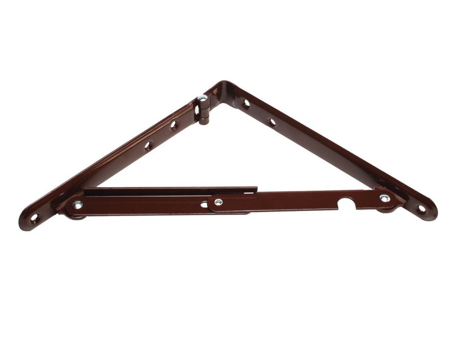 RV DESIGNER H505 Folding Shelf Bracket, 2 Per Pack, Interior Hardware