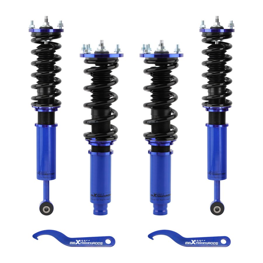 Racing Coilover Suspension Shock Kits compatible for Honda Accord 98-02 99-03 compatible for Acura Coil lowering kit