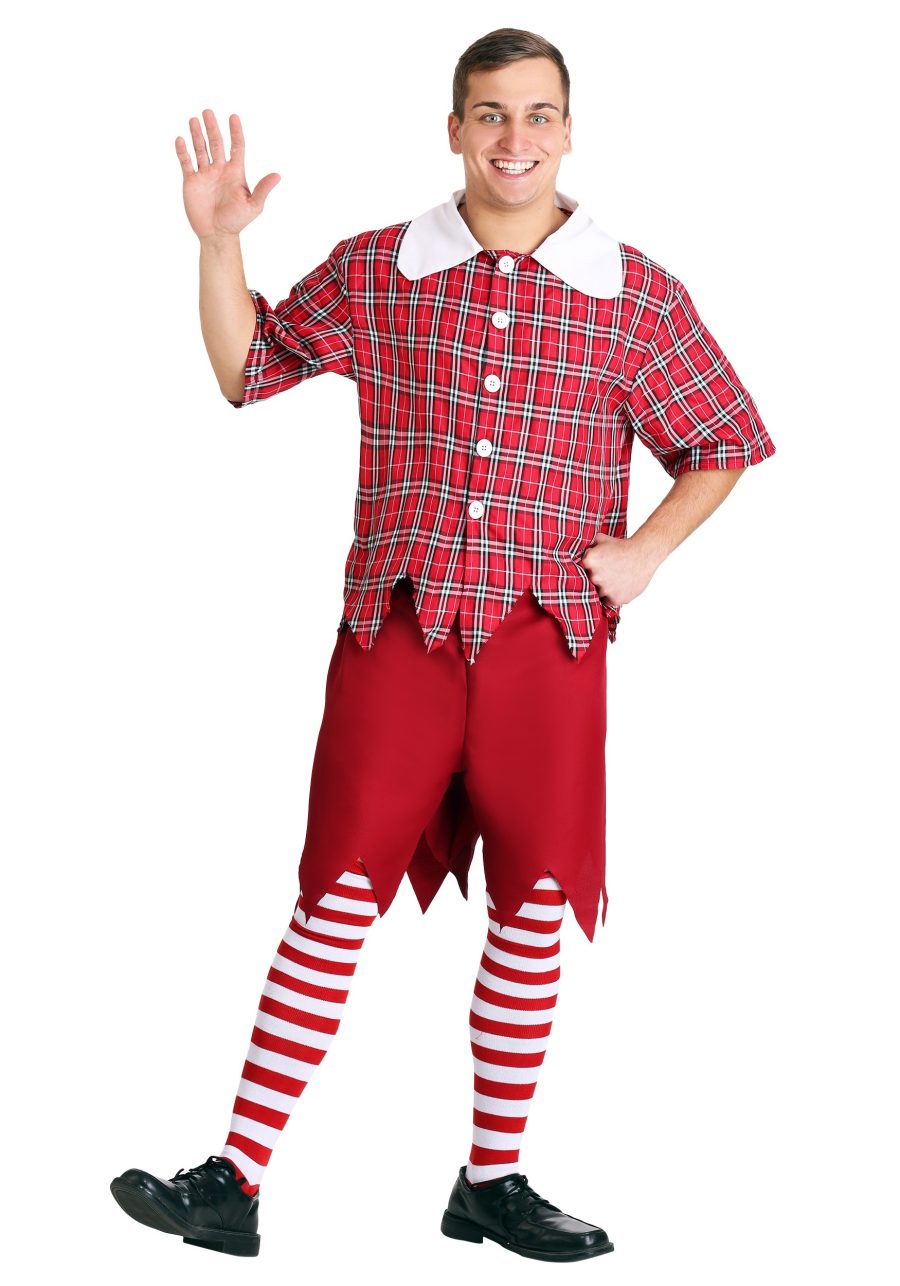 Red Munchkin Adult Costume