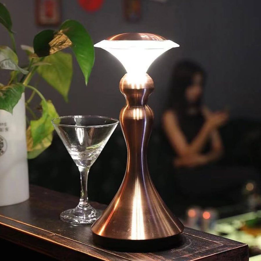 Retro LED Rechargeable Bar & Table Lamp