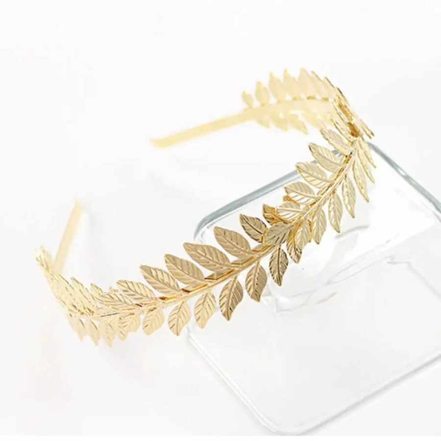 Retro Laurel Leaf Hair Accessory Greek Roman Bridal Hairband