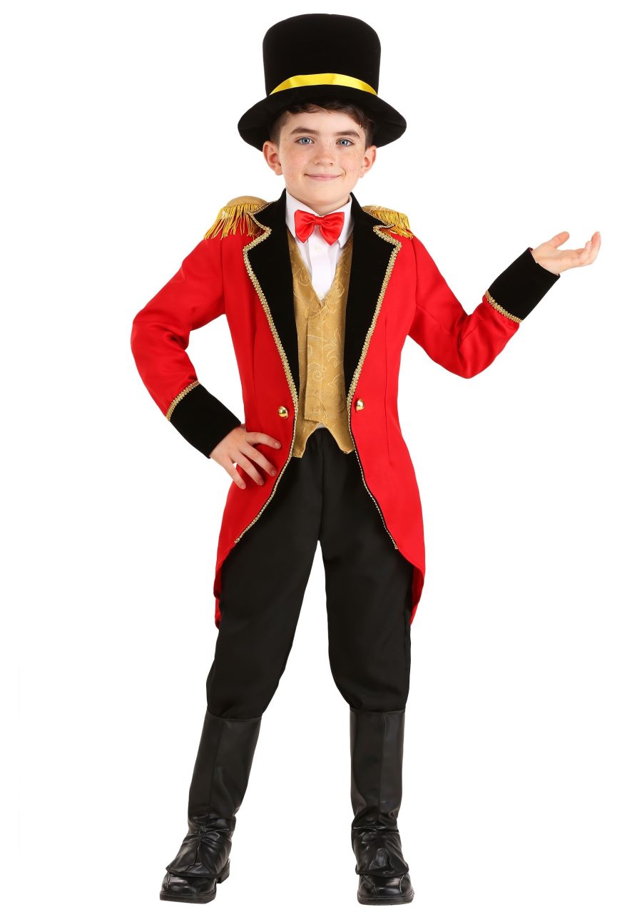 Ringmaster Kids Costume