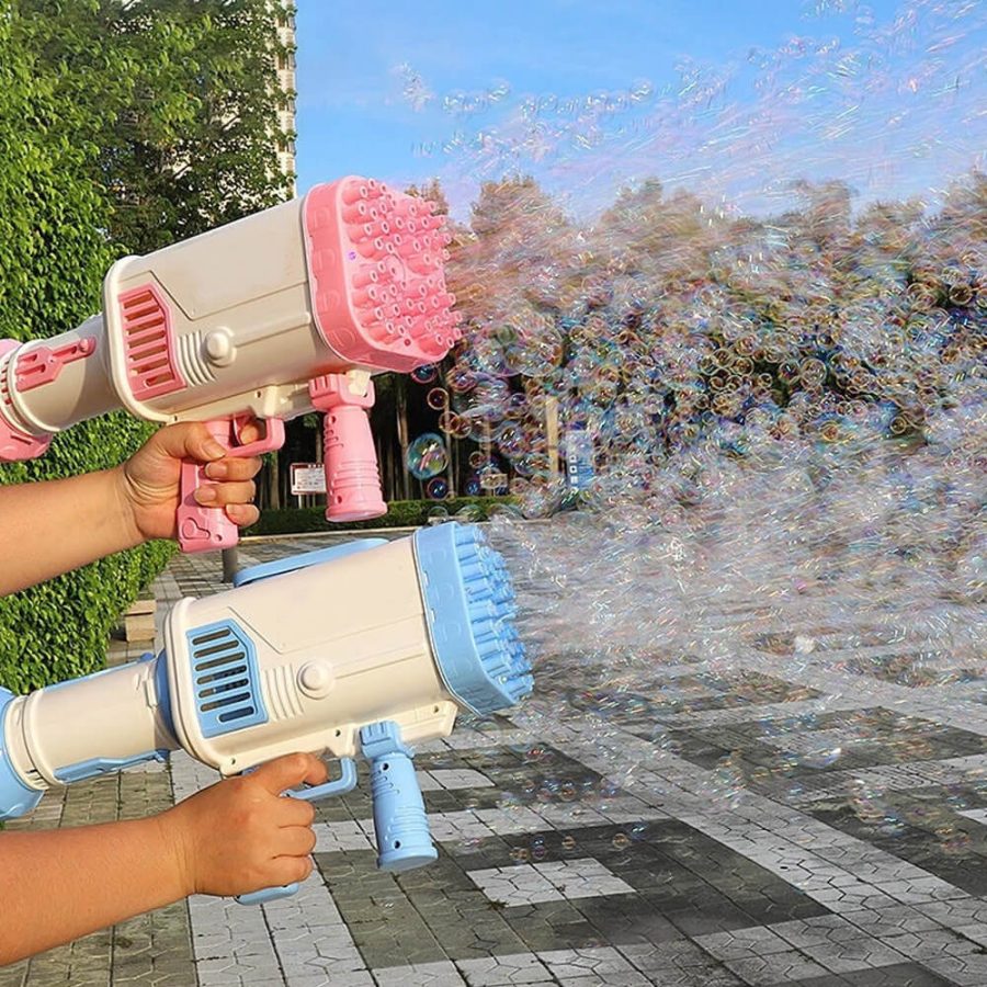 Rocket Boom Bubble Gun