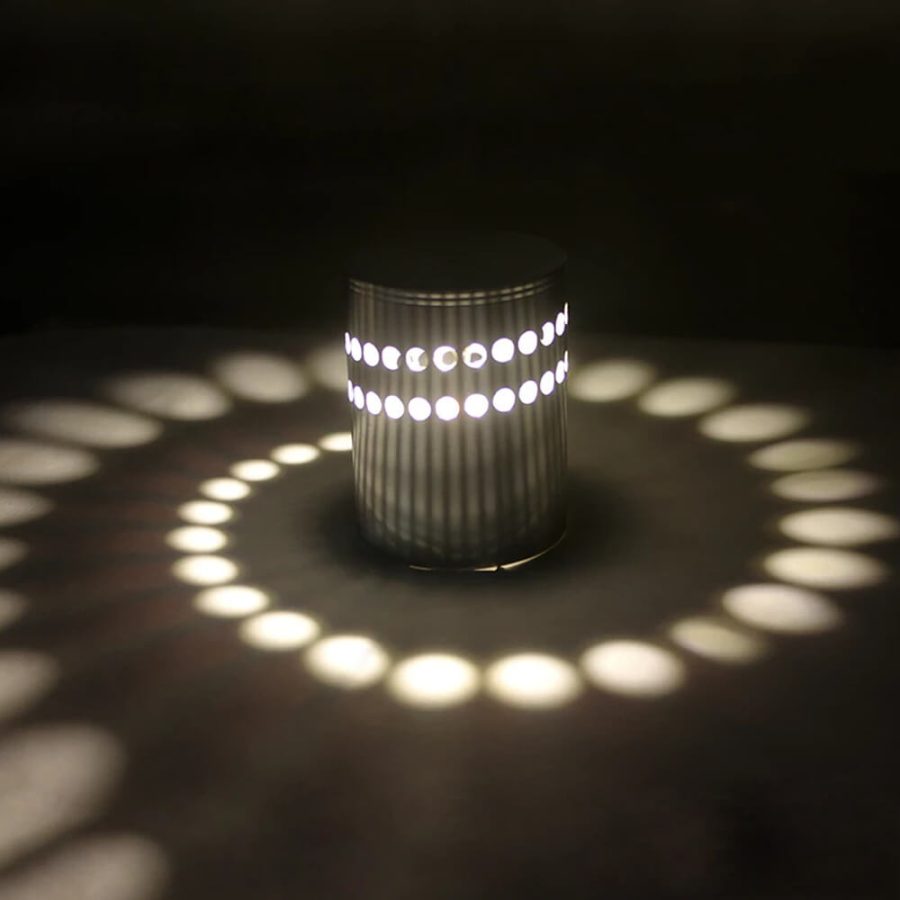 Rounding Spiral LED Wall Light