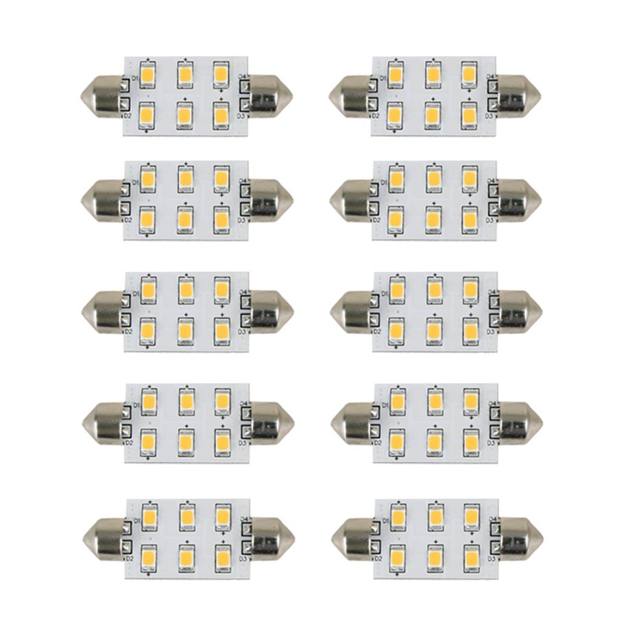 SCANDVIK 41176 41162 Bulb Warm White (10-Pack)