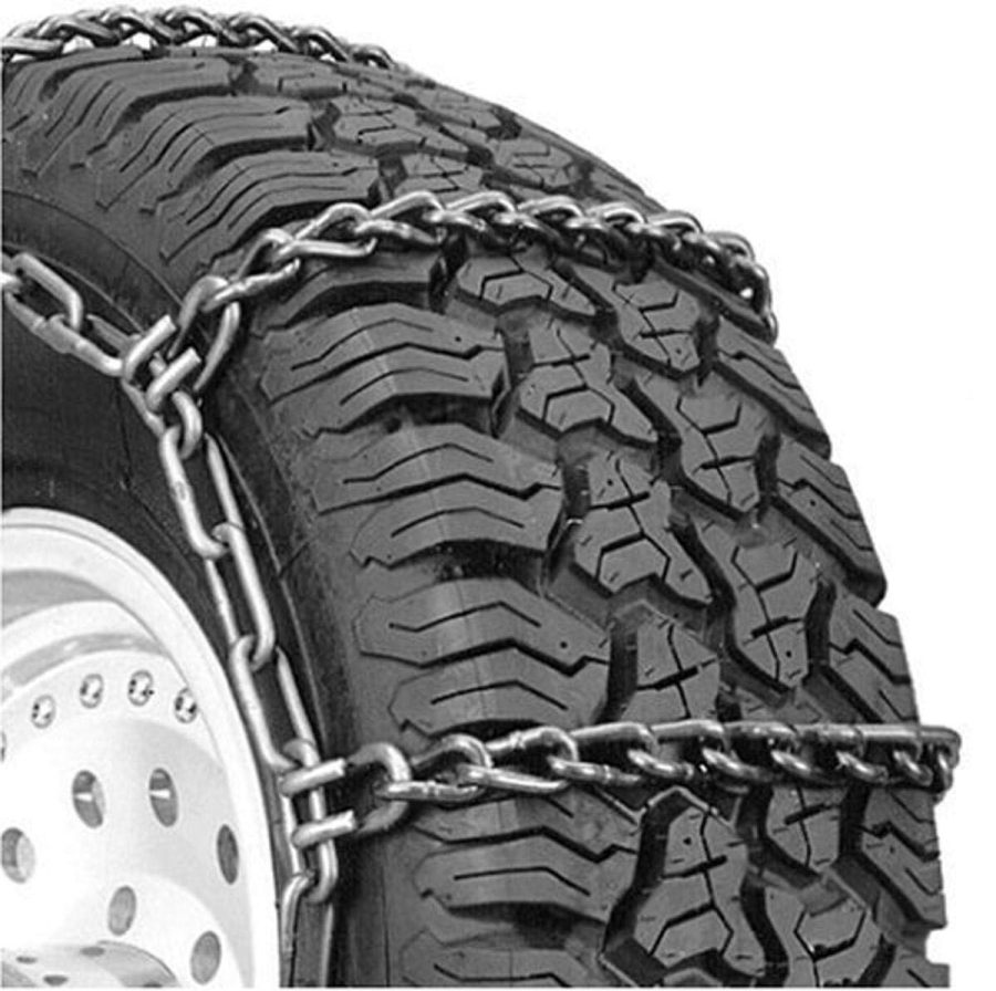 SECURITY CHAIN QG3229 Quik Grip Wide Base DH Light Truck Tire Traction Chain - Set of 2