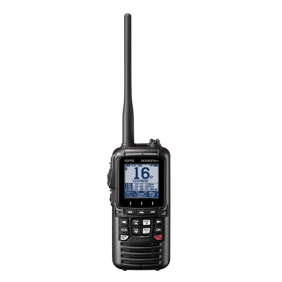 STANDARD HORIZON HX891BTBK HX891BT Handheld VHF w/Bluetooth - Black