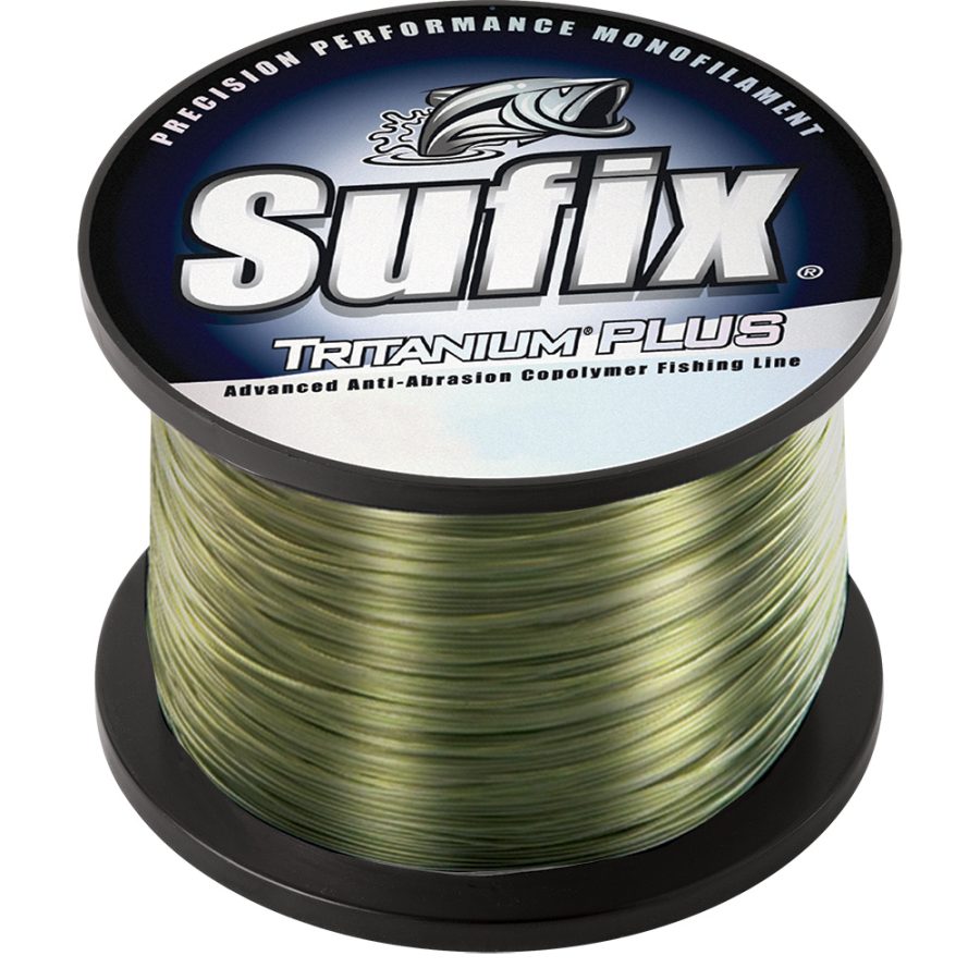 SUFIX 696-114G Tritanum Plus - 14lb - Dark Green - 1100 yds