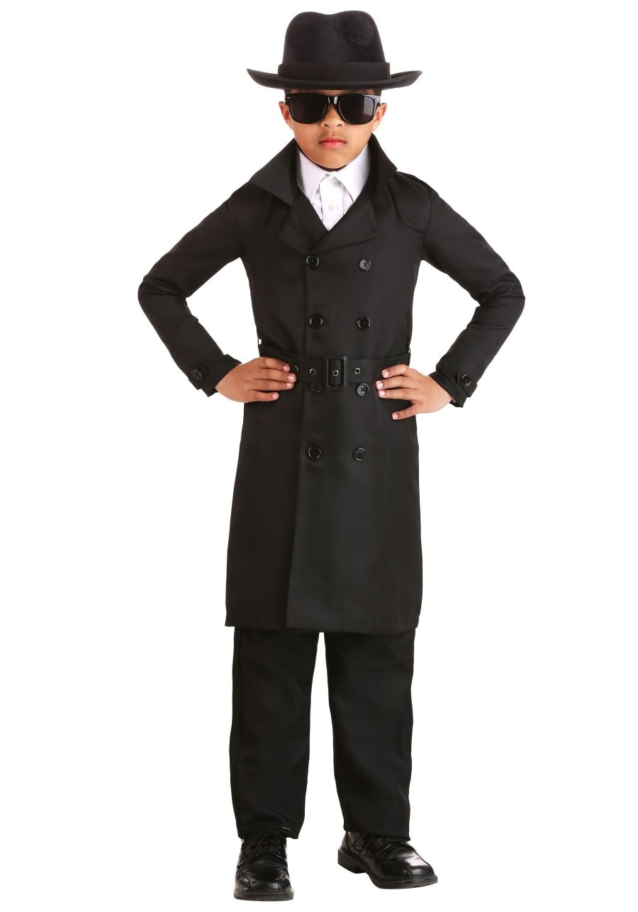 Secret Agent Man Costume Kid's