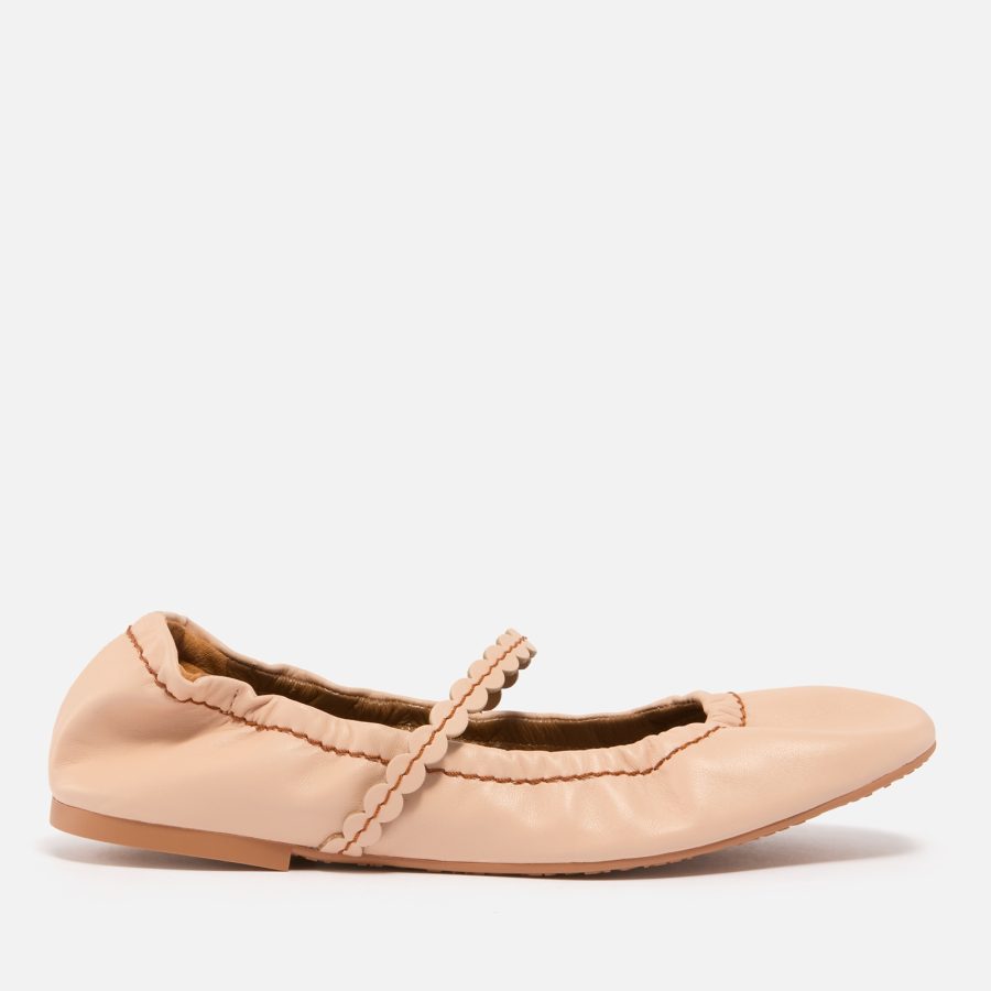 See By Chloé Women's Kaddy Leather Ballet Flats - 5