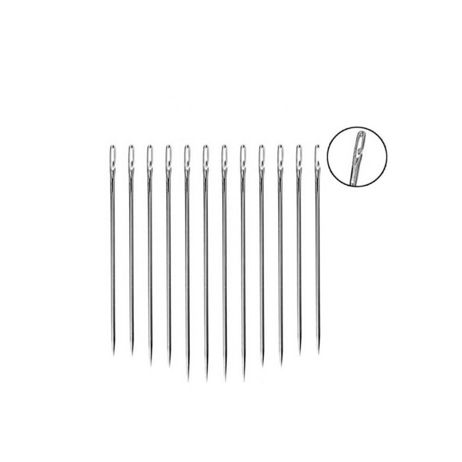 Self-Threading Needles