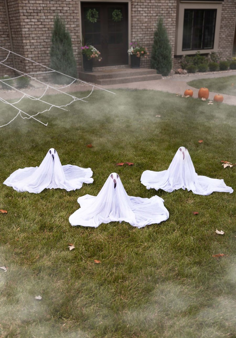 Set of 3 Ghostly Lawn Decoration