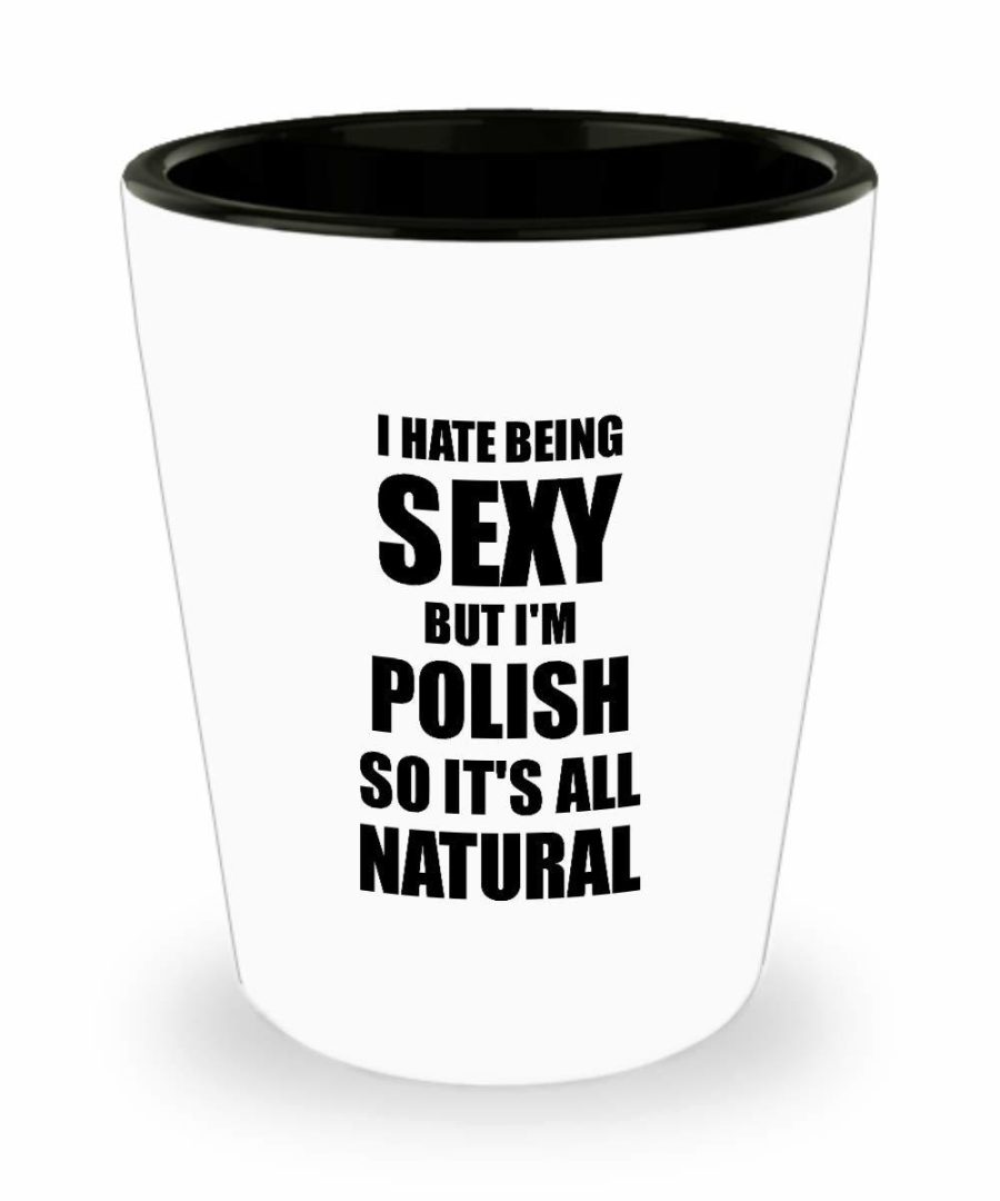 Sexy Polish Shot Glass Funny Gift For Husband Wife Bf Gf Poland Pride Liquor Lov