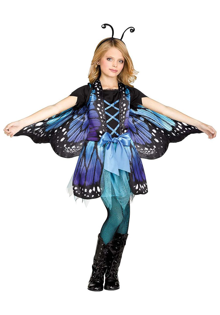 Shy Butterfly Girls Costume