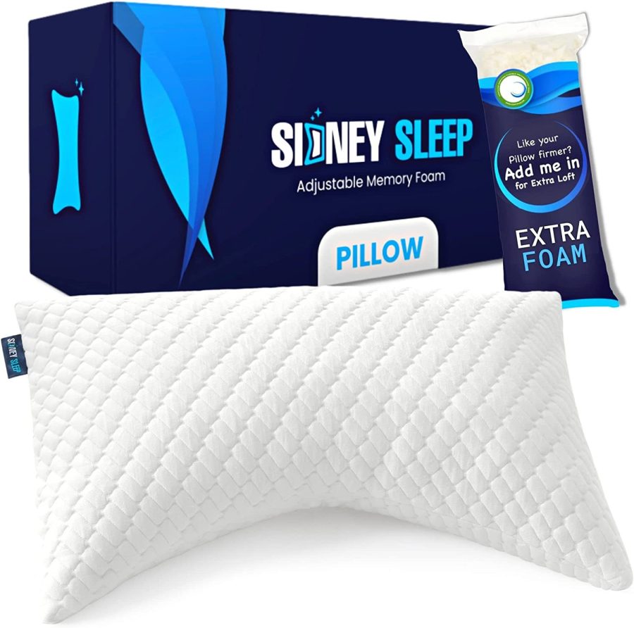 Side Sleeper Pillow - Neck Pillows For Pain Relief Sleeping - Adjus