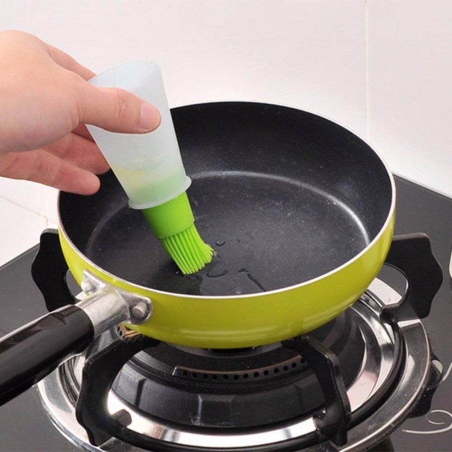 Silicone Cooking Oil Brush Bottle