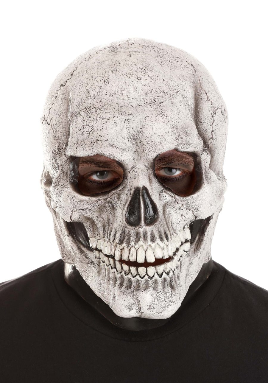 Skeleton Full Face White Mask