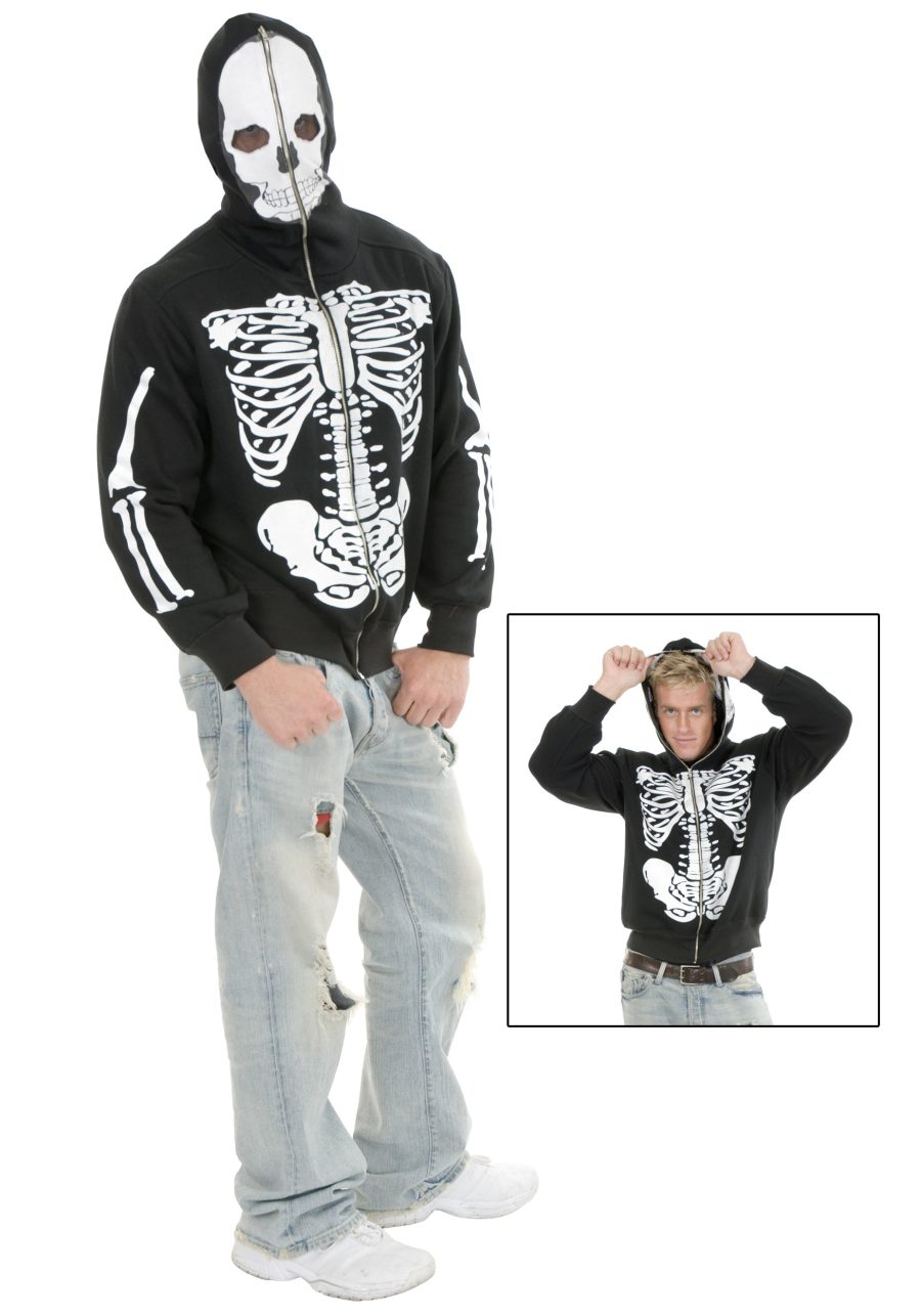 Skeleton Hooded Sweatshirt