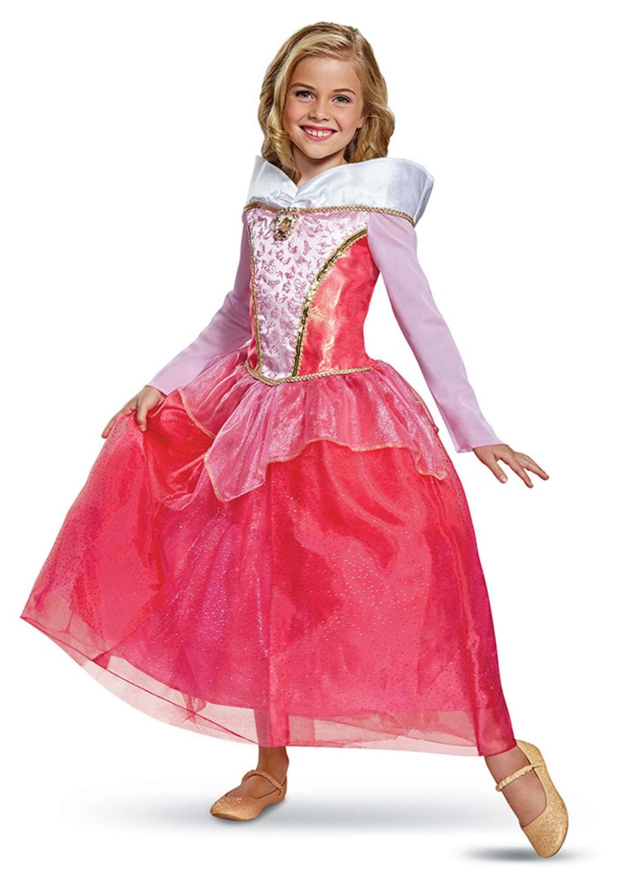 Sleeping Beauty Aurora Deluxe Girls Costume