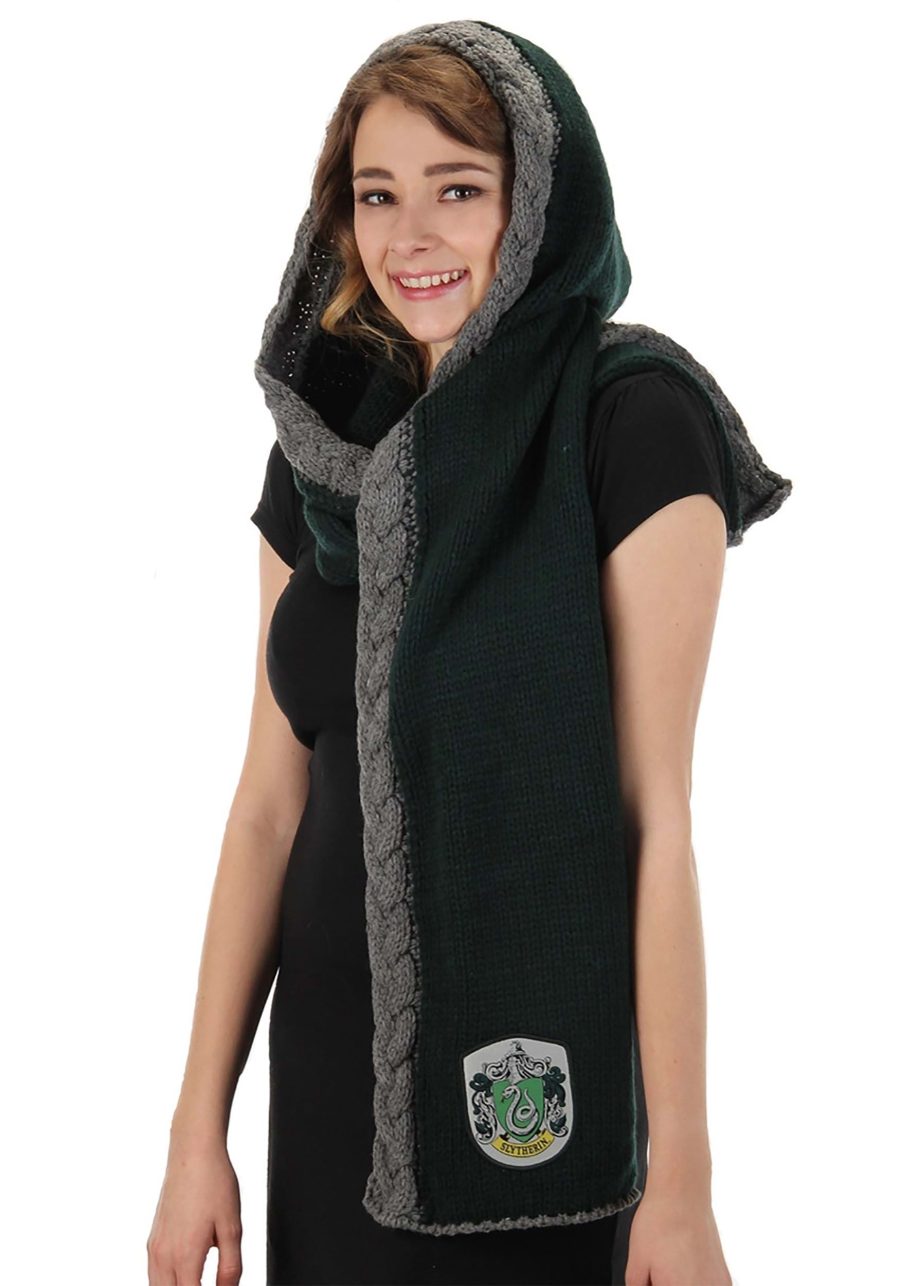 Slytherin Knit Warm Hood