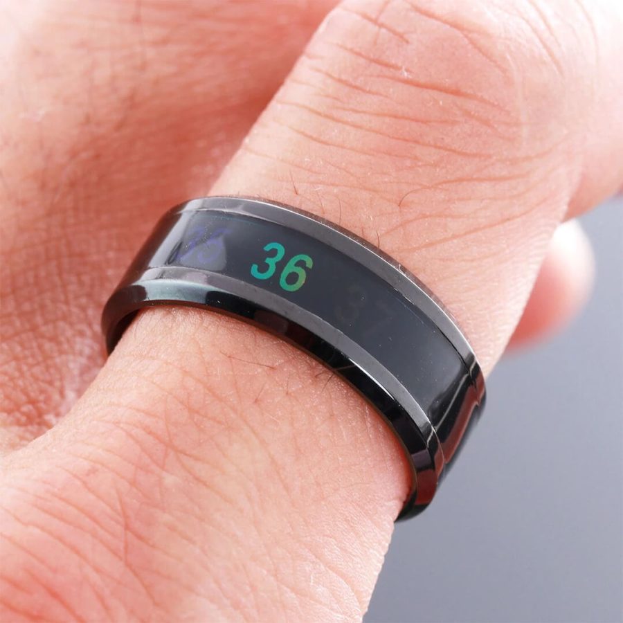 Smart Sensor Body Temperature Ring