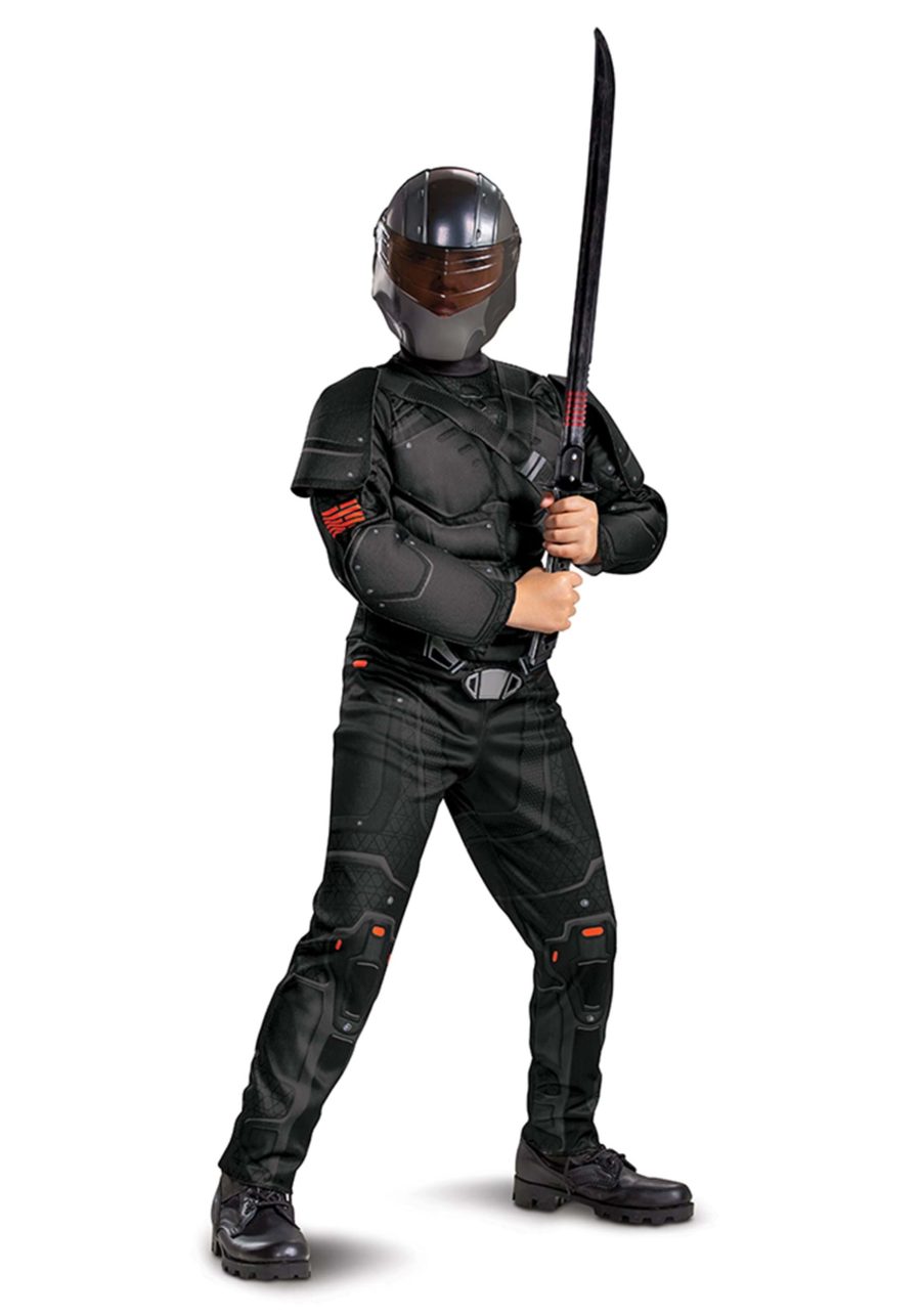 Snake Eyes Movie Deluxe Costume for Kids