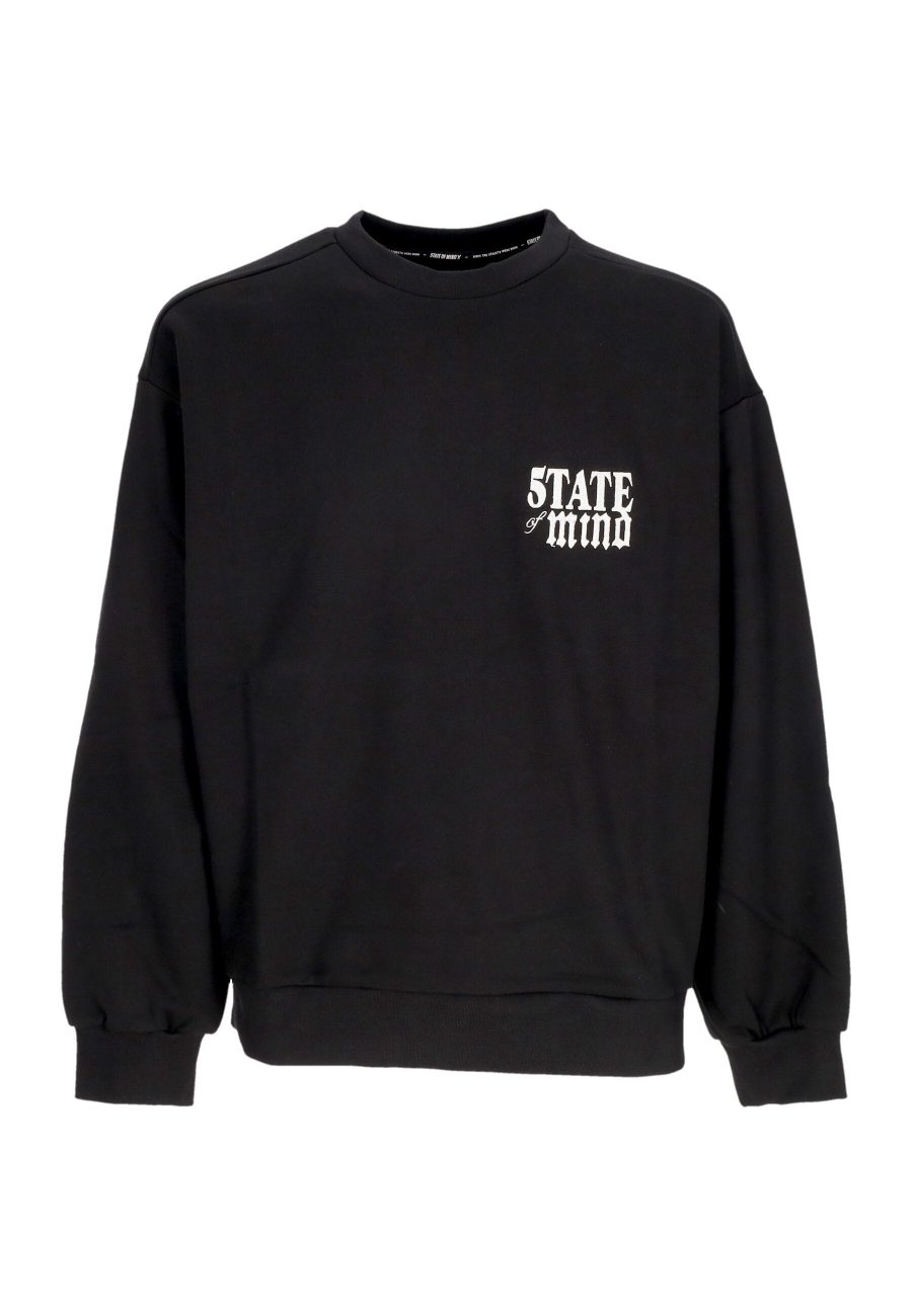 So Fresh So Clean Men's Lightweight Crewneck Sweatshirt Black