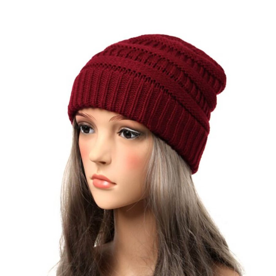 Soft Knit Slouchy Beanie