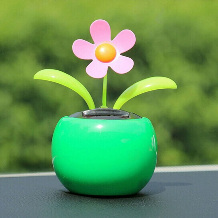 Solar Powered Dancing Flowers Toy