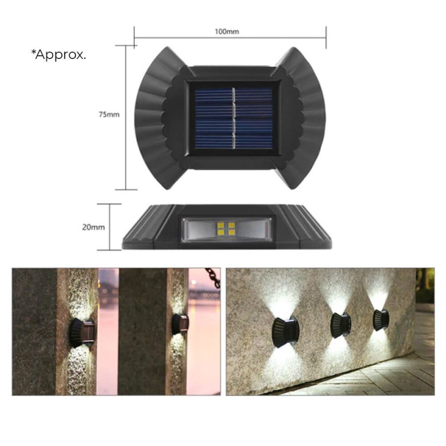 Solar Wall Stair Lights