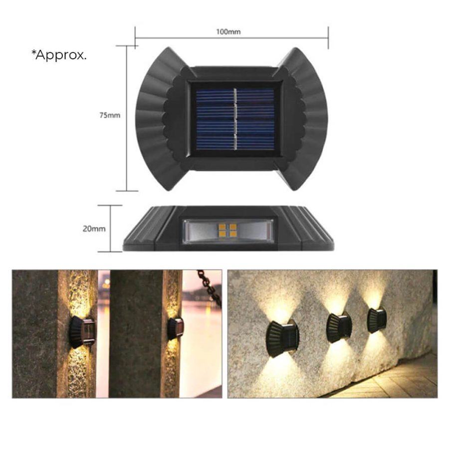 Solar Wall Stair Lights