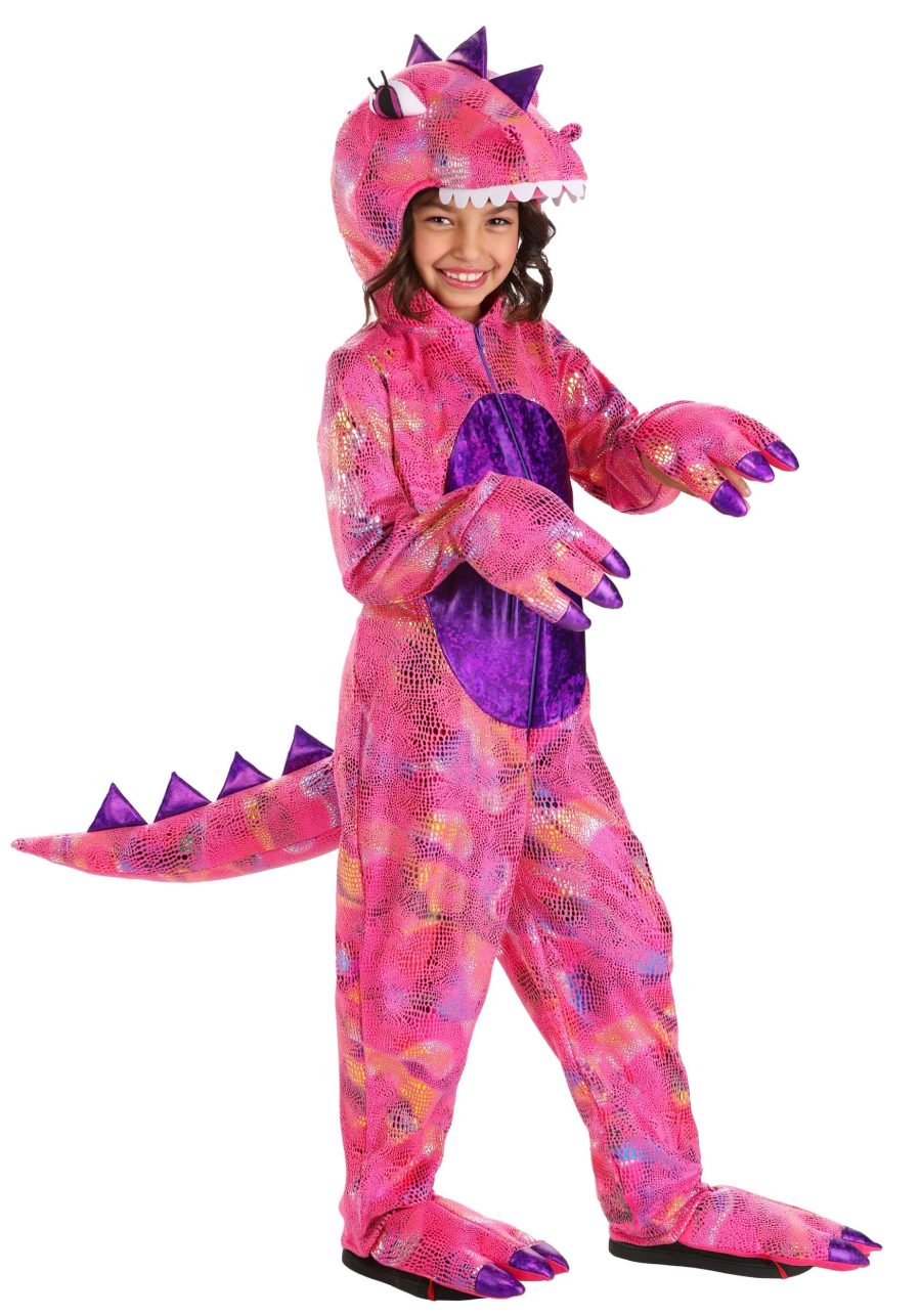 Sparkling Scales Kid's Dinosaur Costume